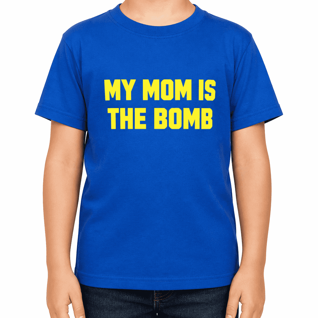 MY MOM IS THE BOMB - Kids T-Shirt