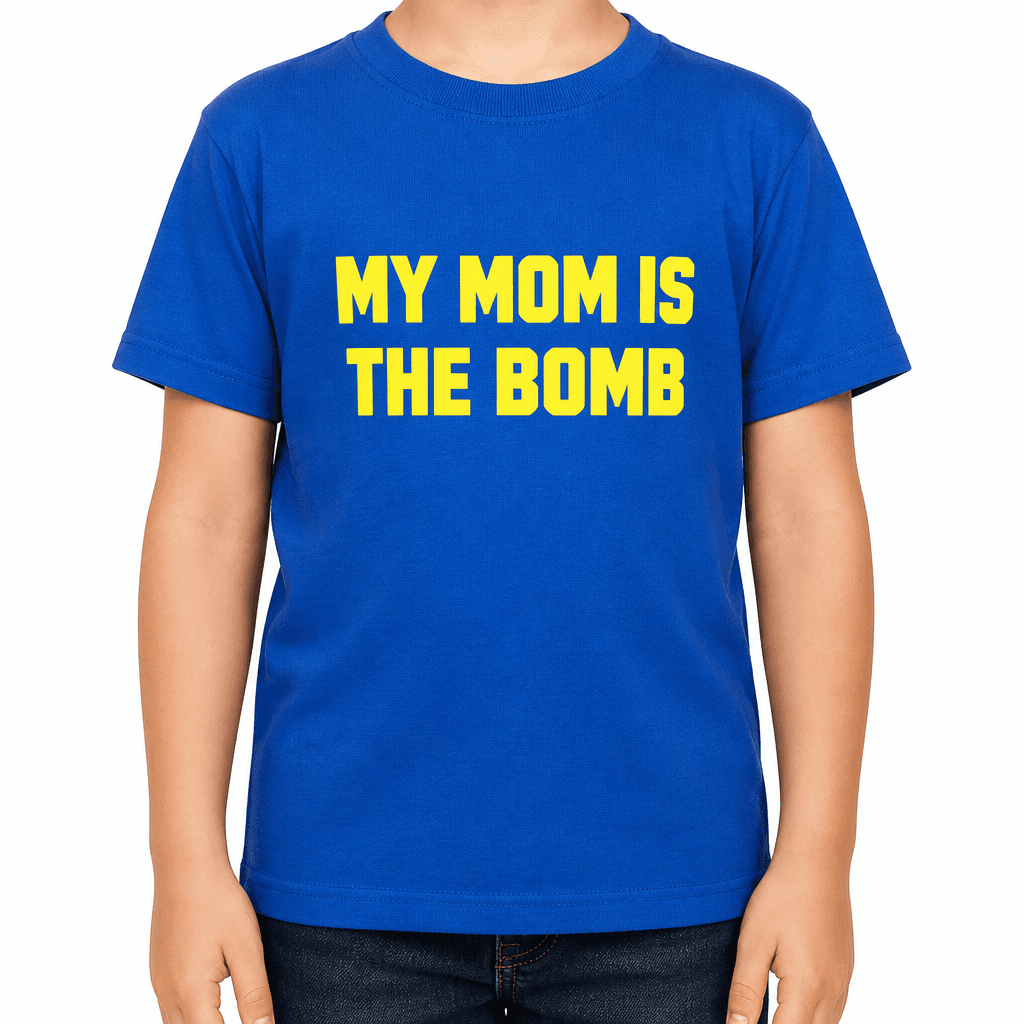 MY MOM IS THE BOMB - Kids T-Shirt