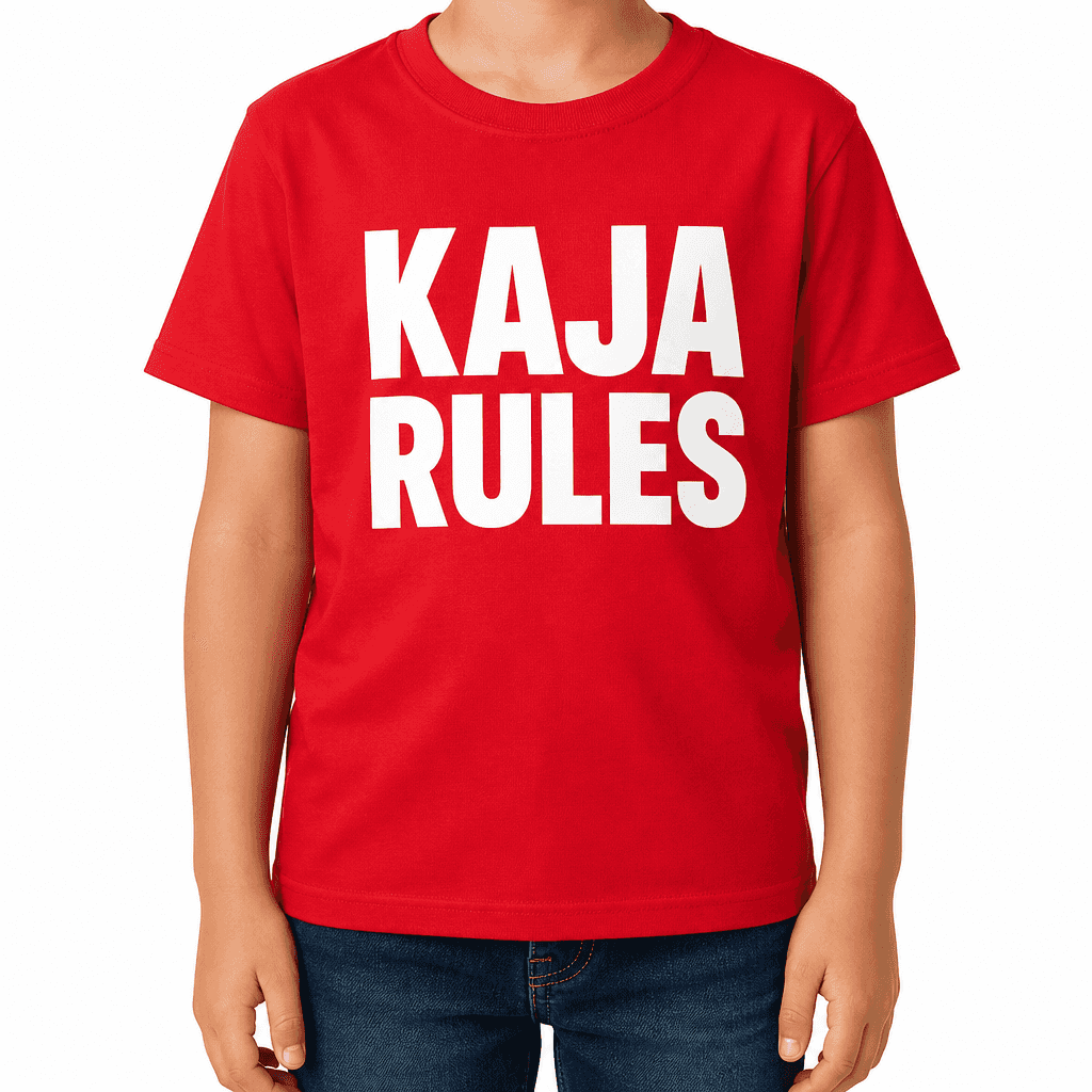 KAJA RULES! - Kids T-Shirt