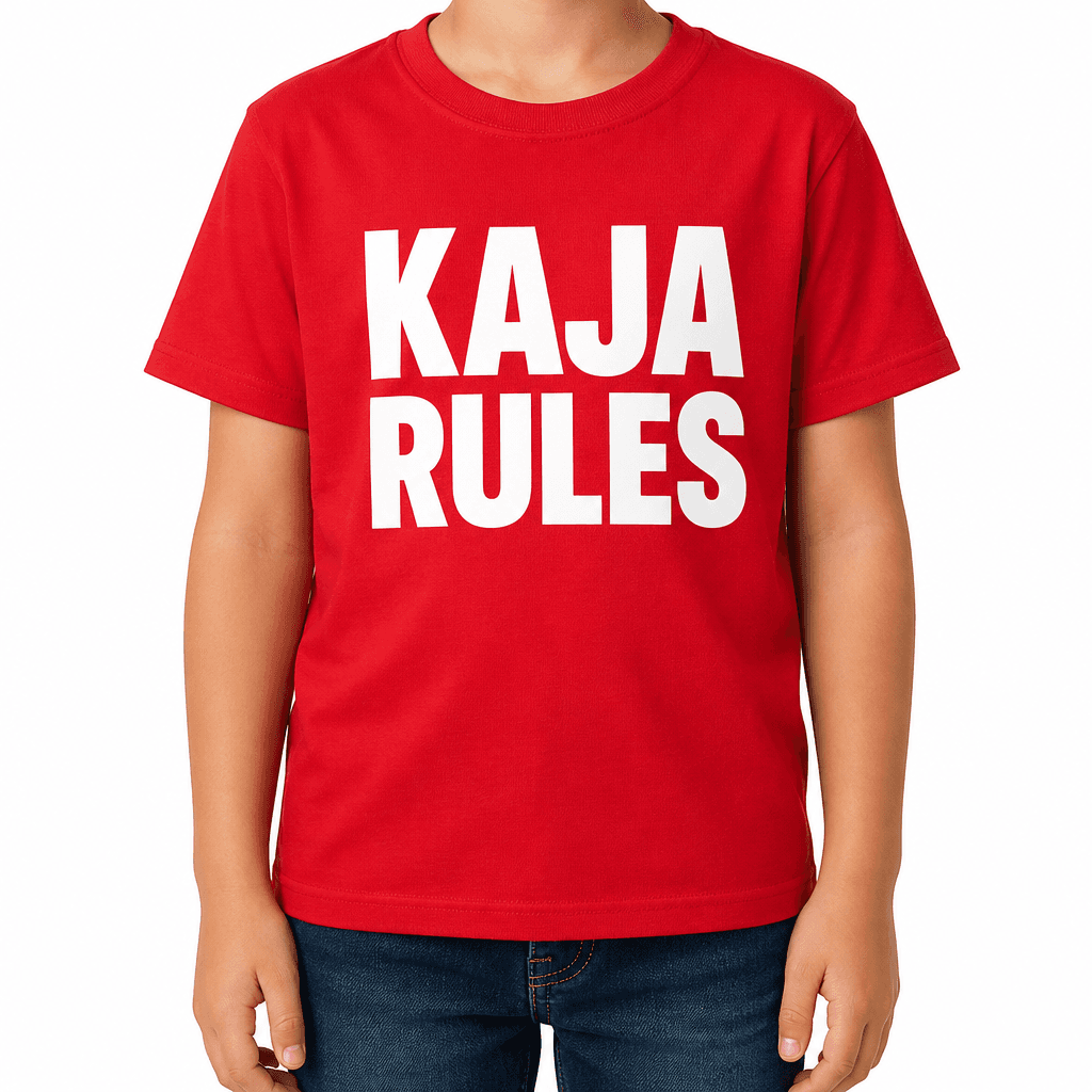KAJA RULES! - Kids T-Shirt