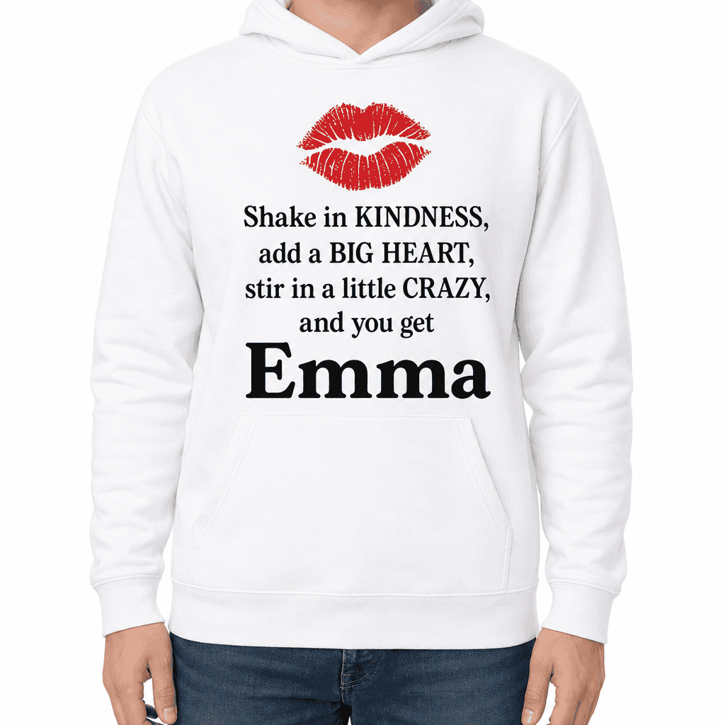 Shake in Kindness with your name - Hoodie