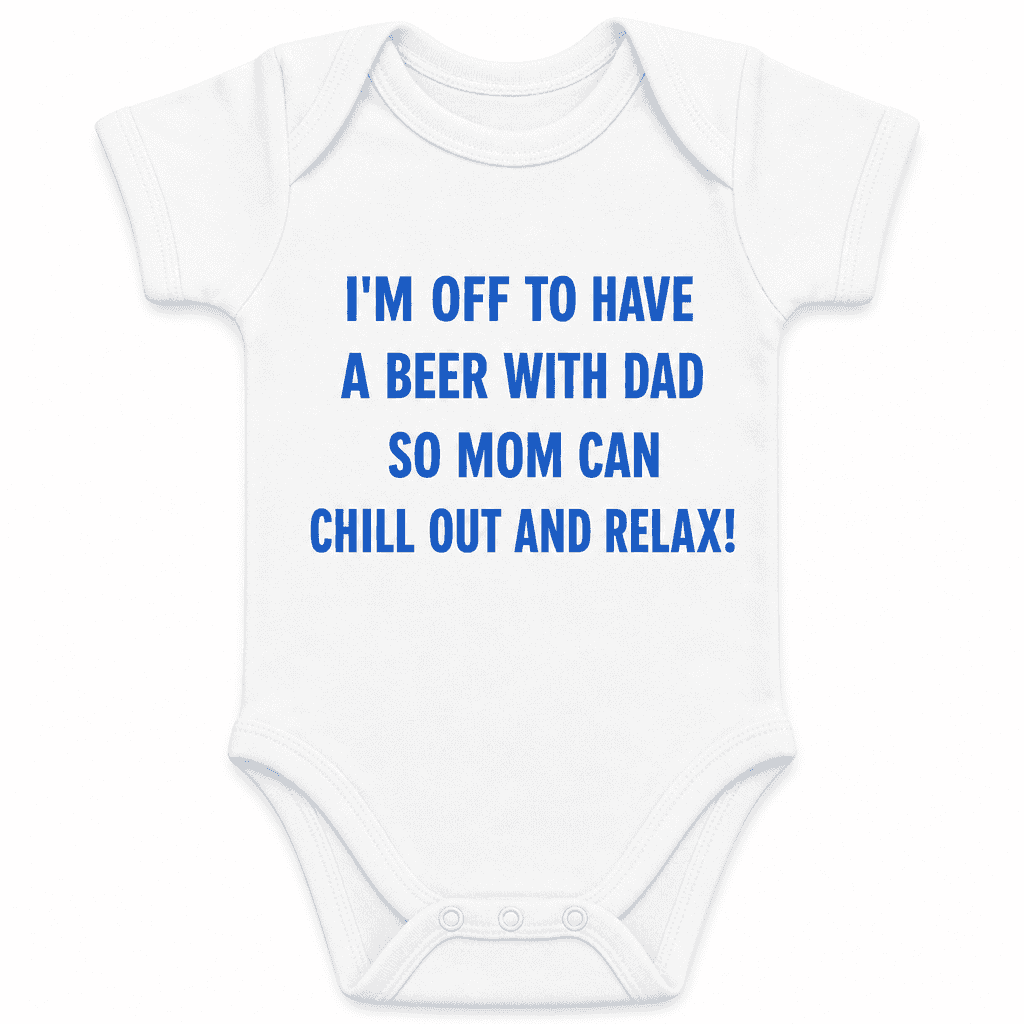 Beer With Dad - Baby Bodysuit
