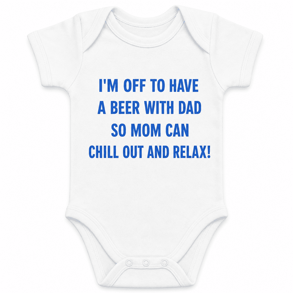 Beer With Dad - Baby Bodysuit