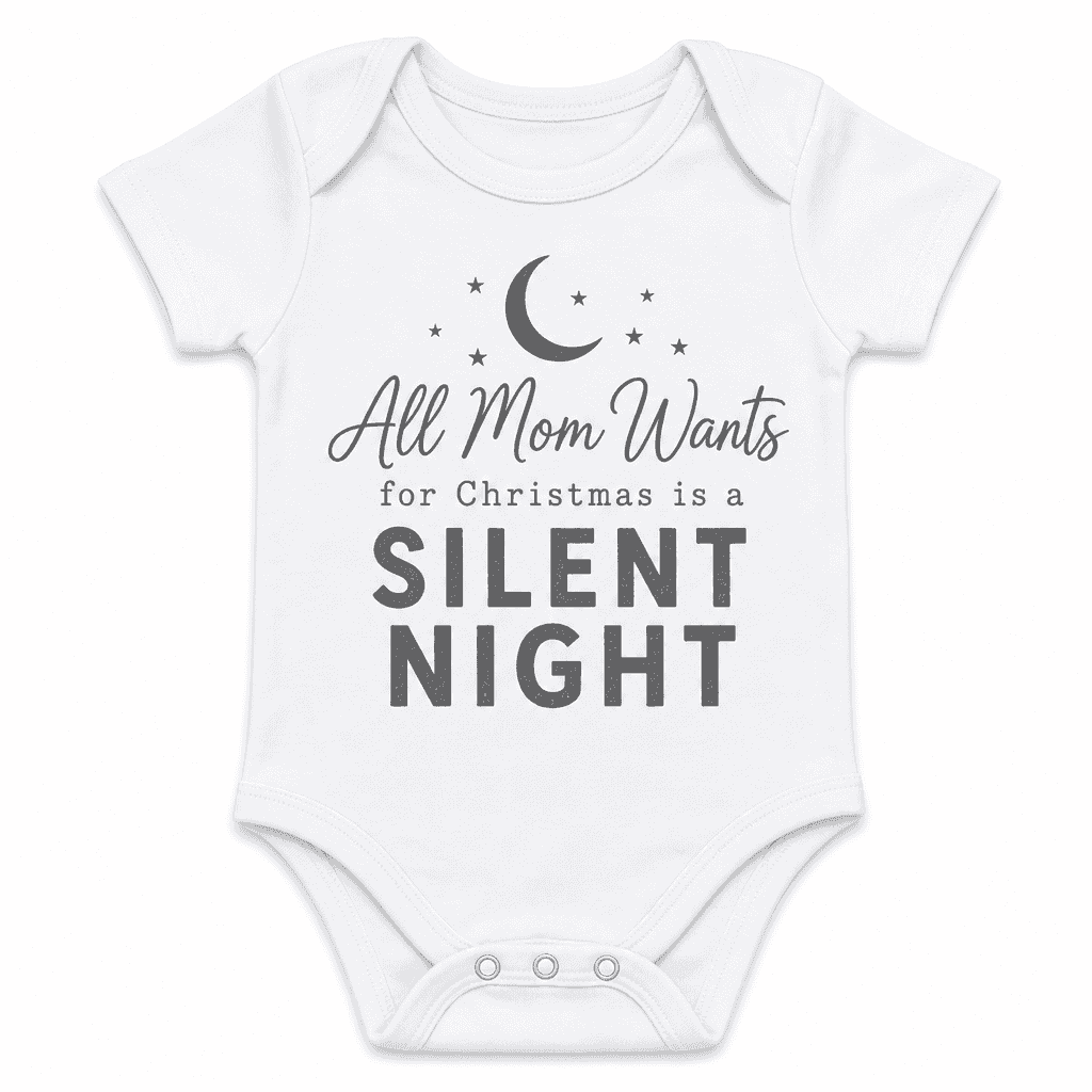 Silent Night - Baby Bodysuit