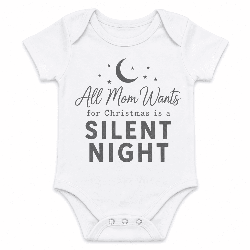 Silent Night - Baby Bodysuit