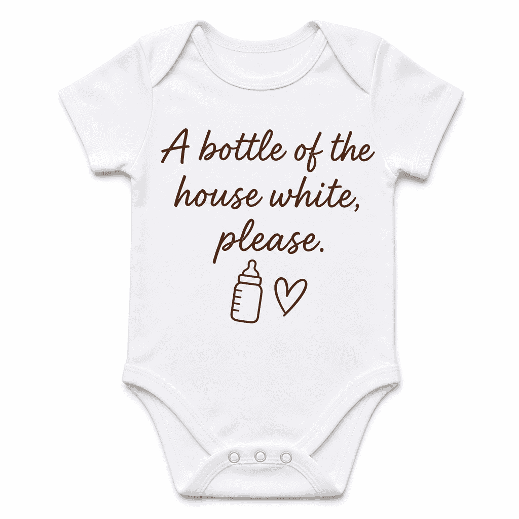House White Please - Baby Bodysuit