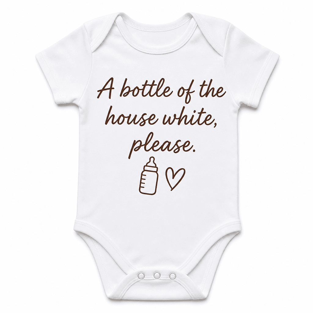 House White Please - Baby Bodysuit