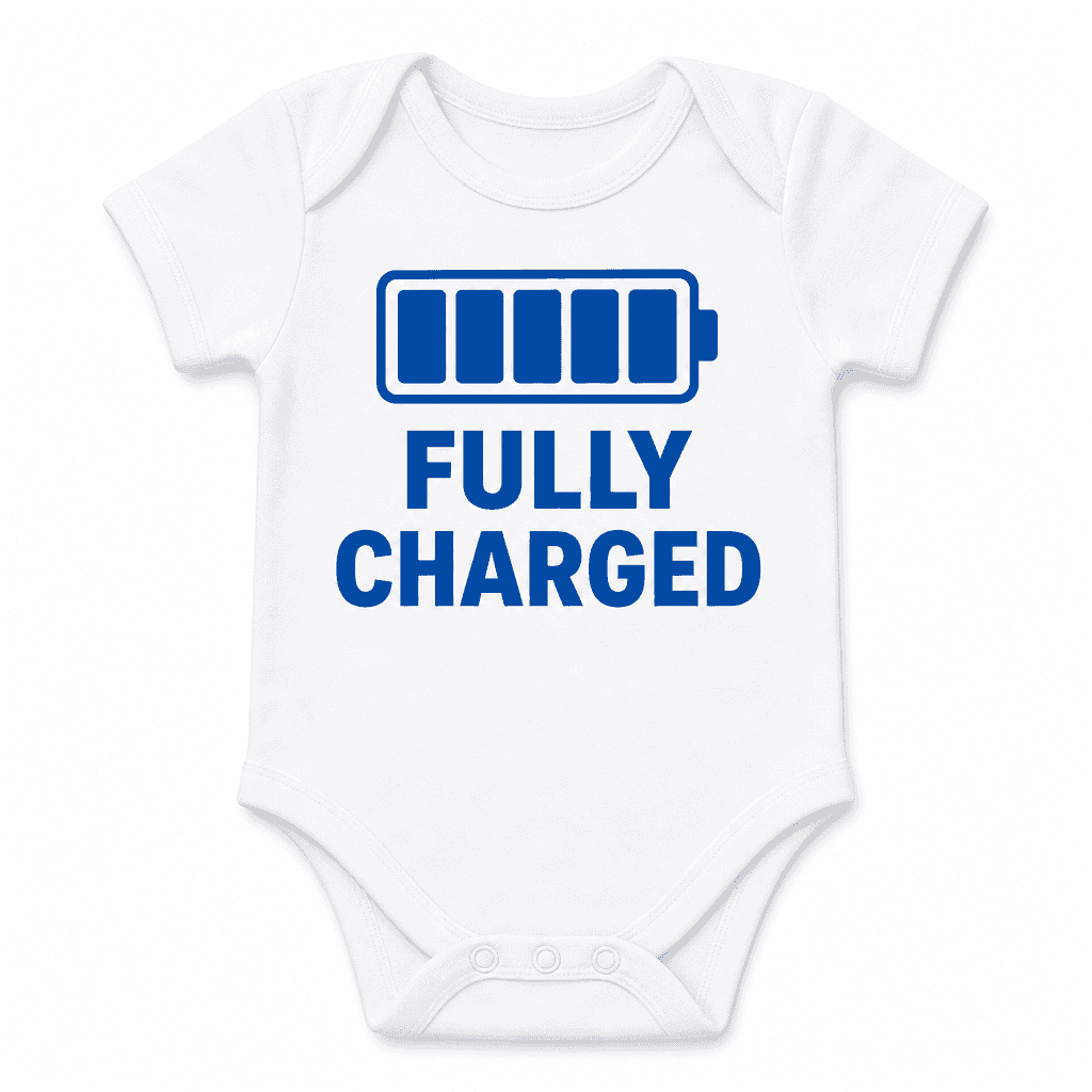 Fully Charged - Baby Bodysuit