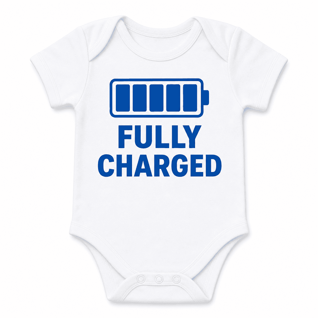 Fully Charged - Baby Bodysuit