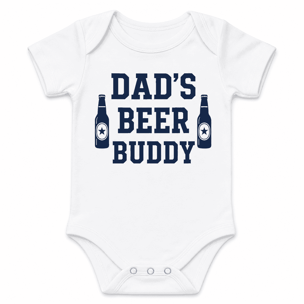 Dad's Beer Buddy - Baby Bodysuit