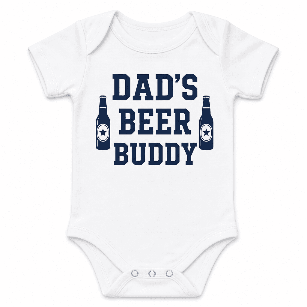 Dad's Beer Buddy - Baby Bodysuit