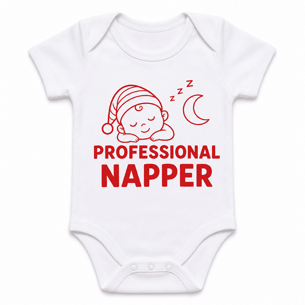 Funny Baby Bodysuit – Professional Napper