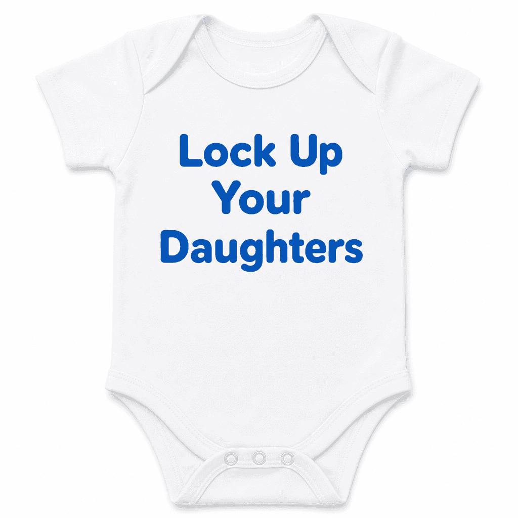LOCK UP YOUR DAUGHTERS - Baby Bodysuit