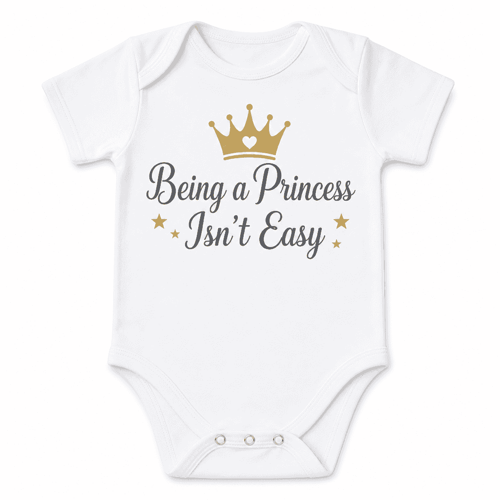 Princess Isnβt Easy - Baby Bodysuit