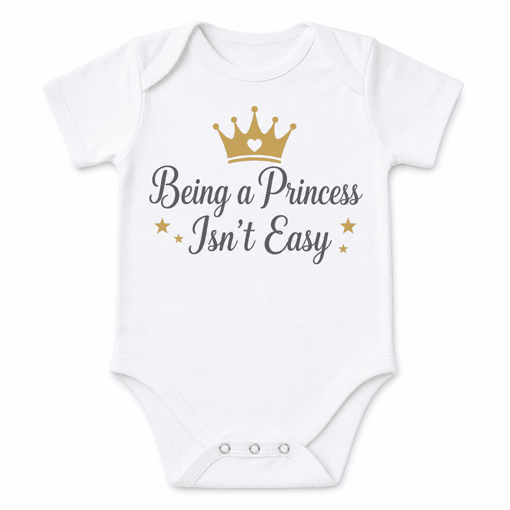 Princess Isn’t Easy - Baby Bodysuit
