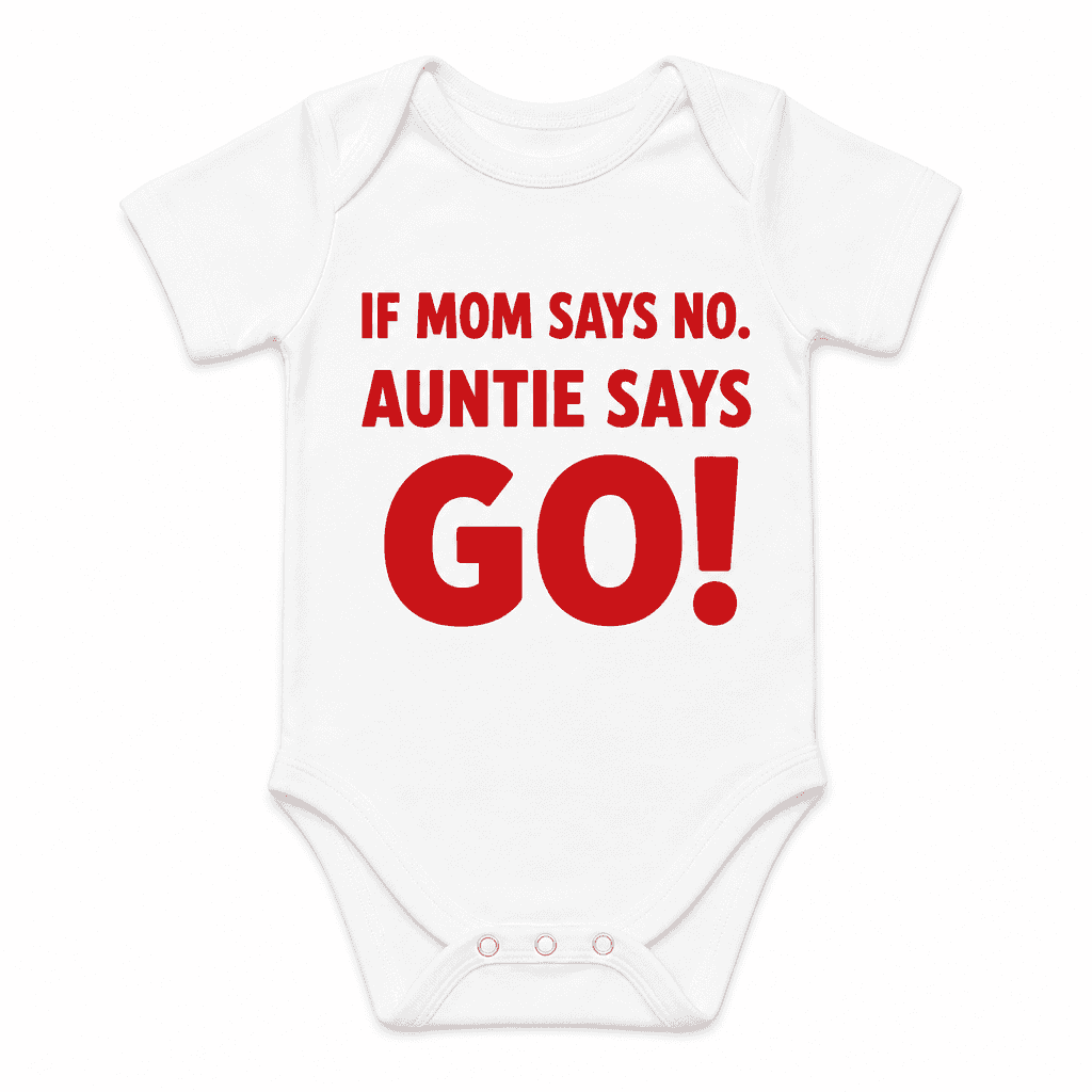 Mom Says No - Baby Bodysuit