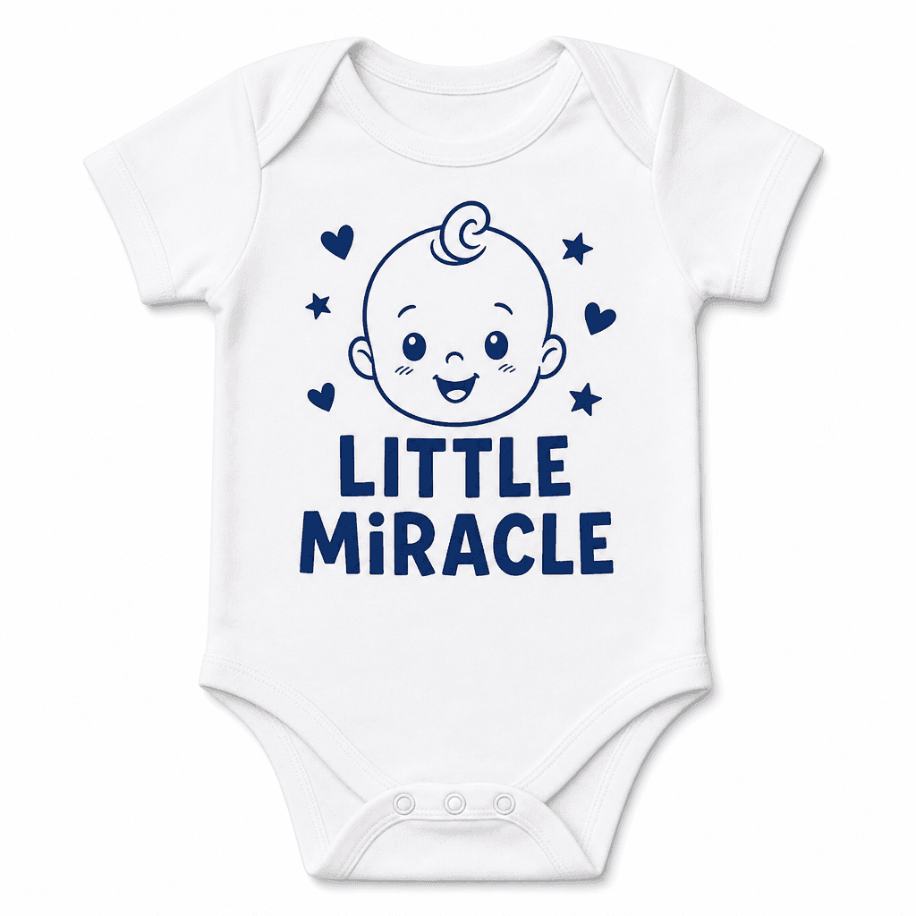 Funny Baby Bodysuit – Little Miracle