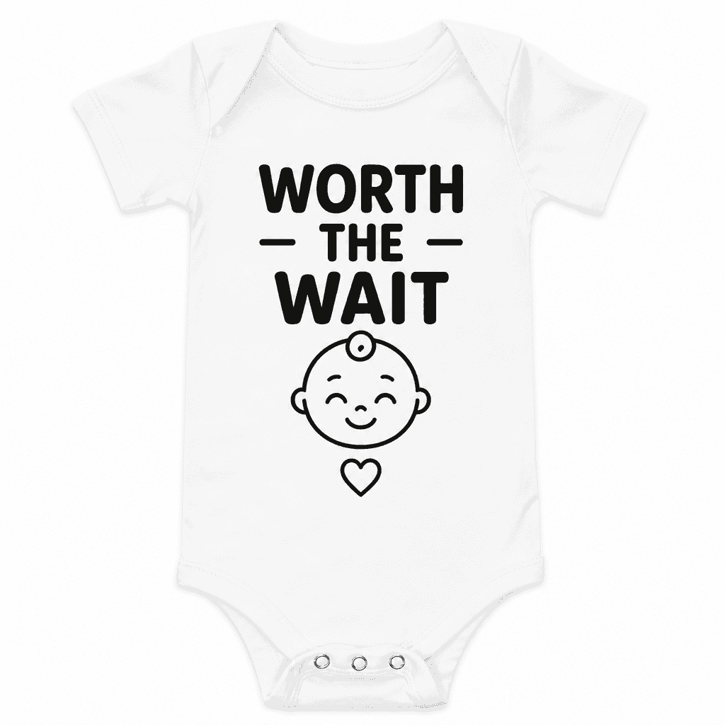 Worth The Wait Baby Bodysuit