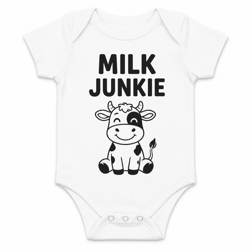 Milk Junkie - Baby Bodysuit