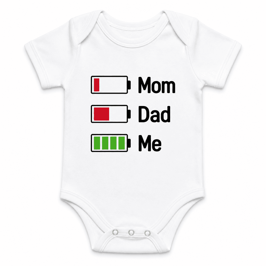 Mom Dad Me - T-Shirt