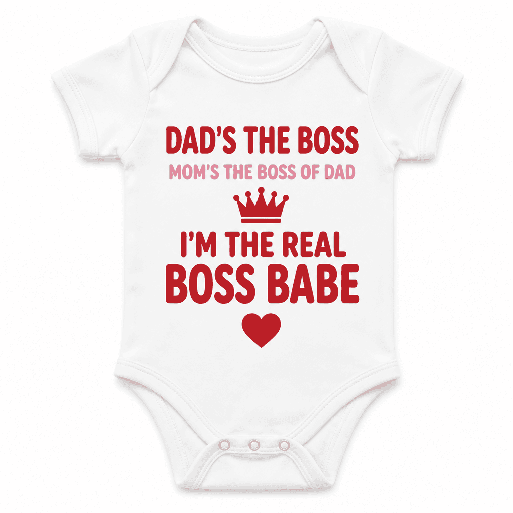 I'm The Real Boss - Baby Bodysuit