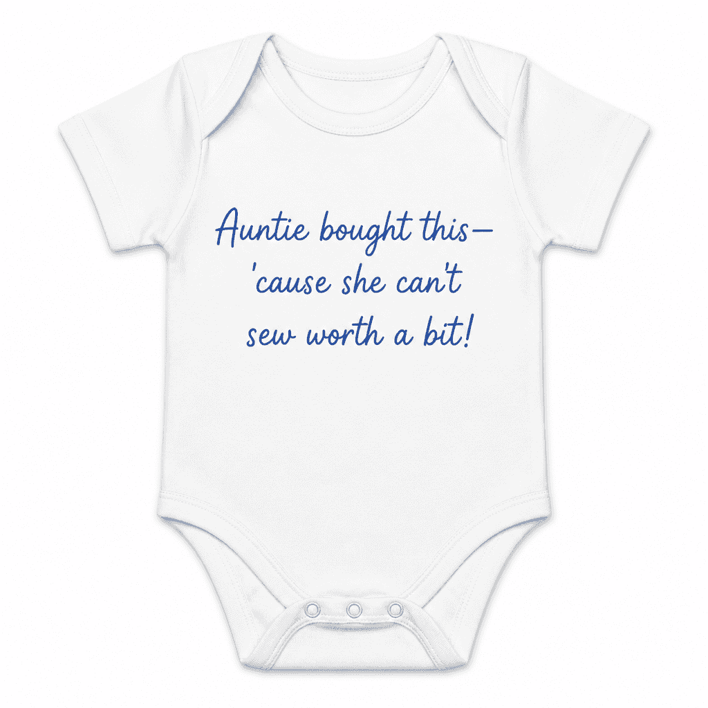 Auntie Bought This - Baby Bodysuit