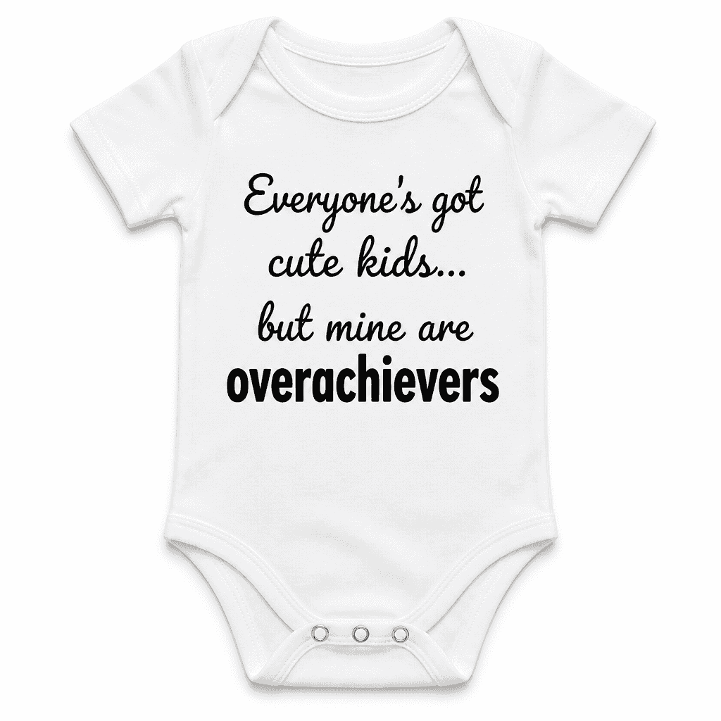 Cute Kids Overachievers - Baby Bodysuit