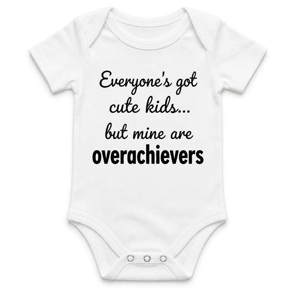 Cute Kids Overachievers - Baby Bodysuit