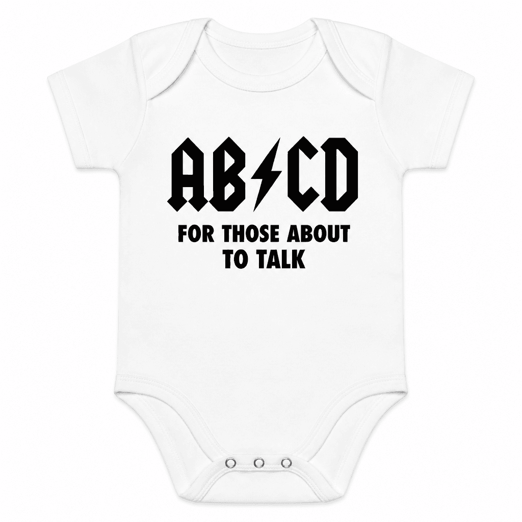 FOR THOSE ABOUT TO TALK - Baby Bodysuit