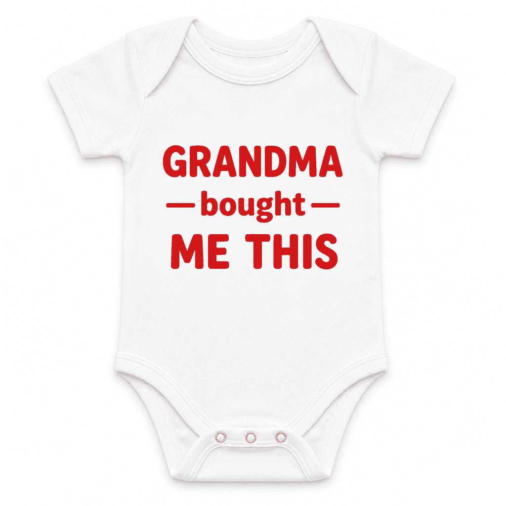 Grandma Bought Me - Baby Bodysuit