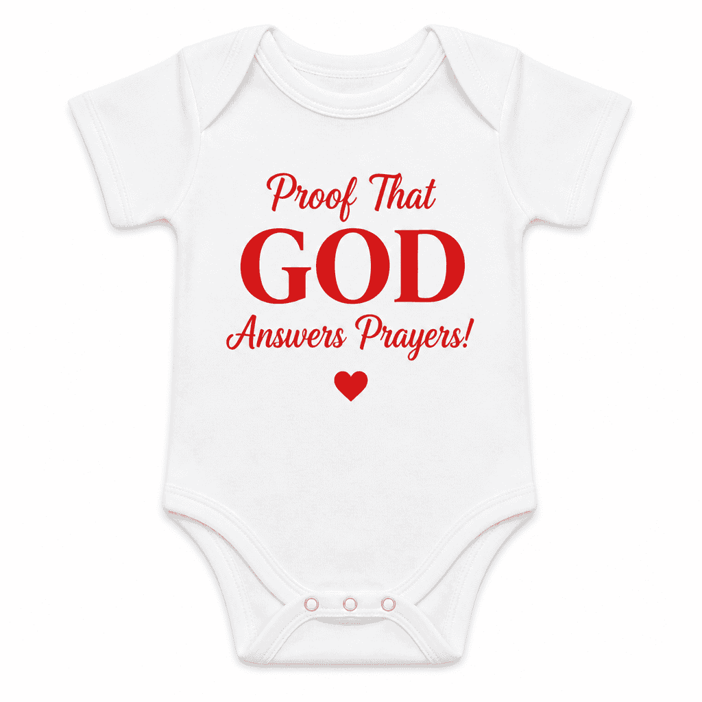GOD Answers Prayers - Baby Bodysuit