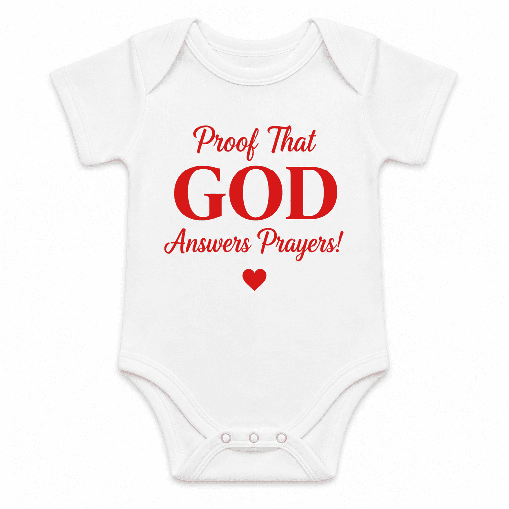 GOD Answers Prayers - Baby Bodysuit