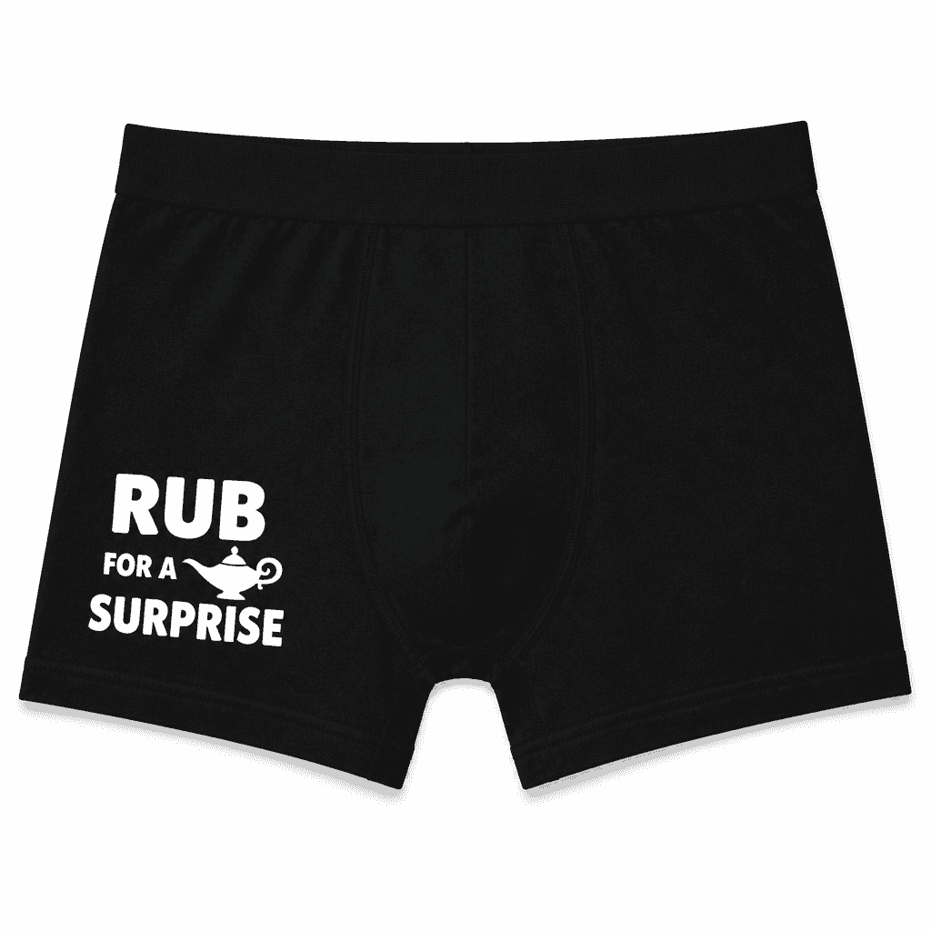 Rub for a Surprise - Underwear