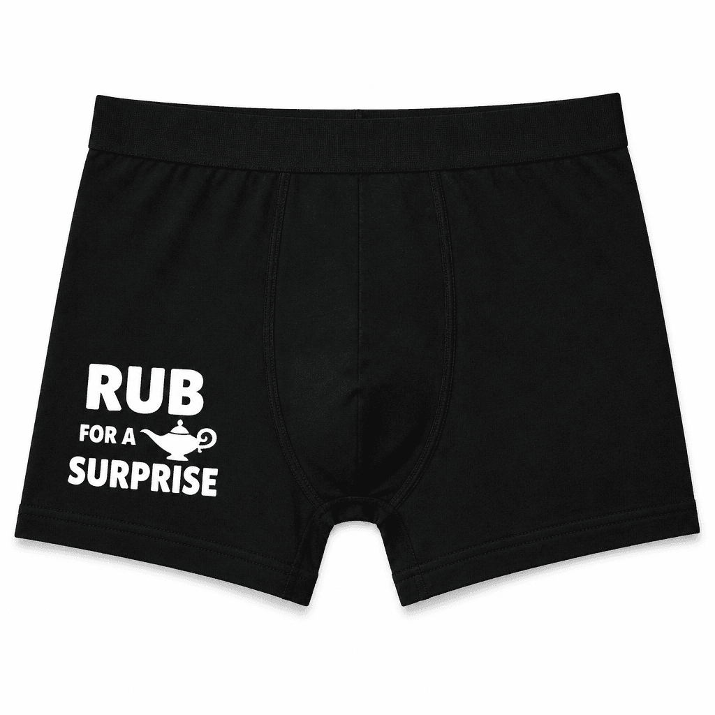 Rub for a Surprise - Underwear