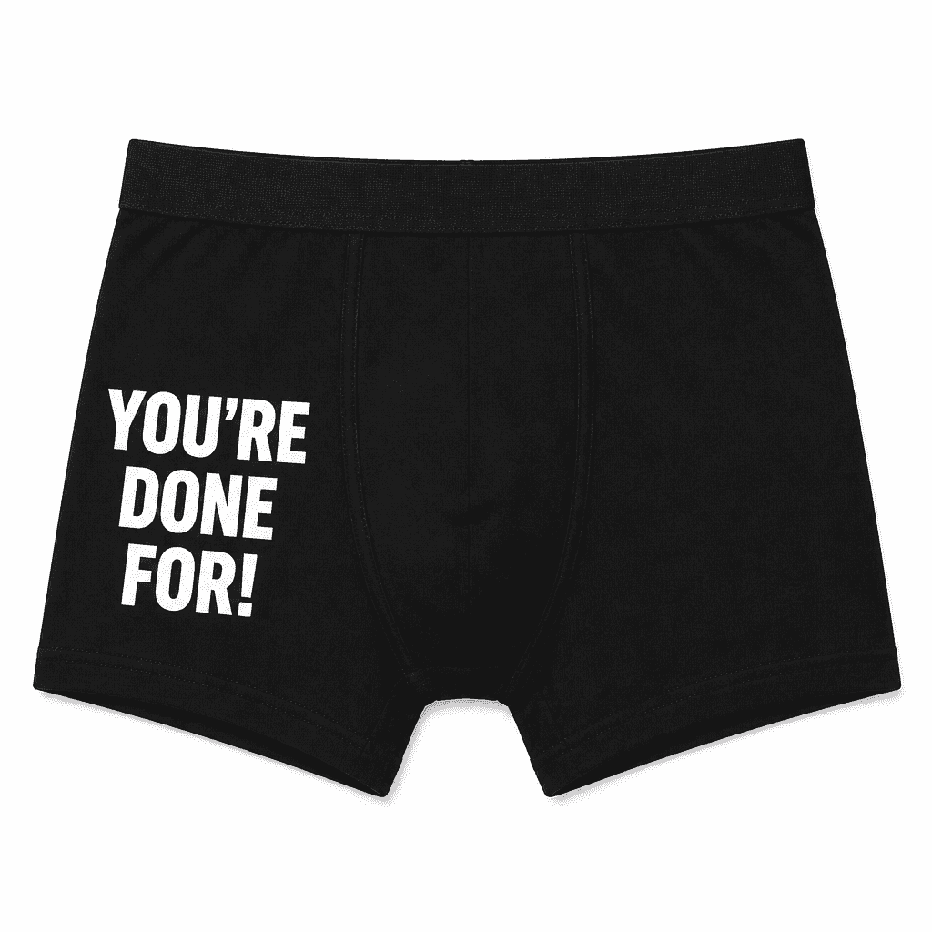 You're Done For - Boxer Shorts