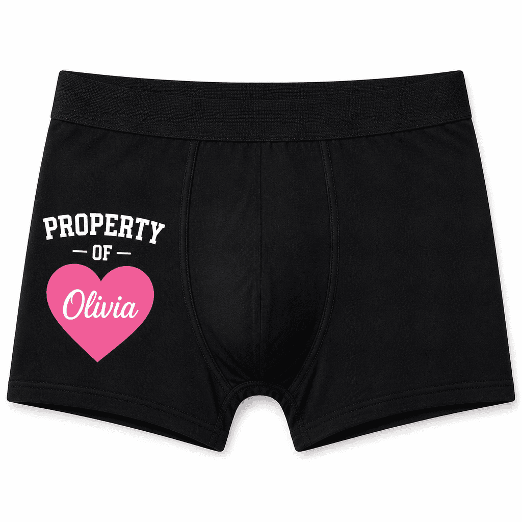 Property Of – with your name - Underwear