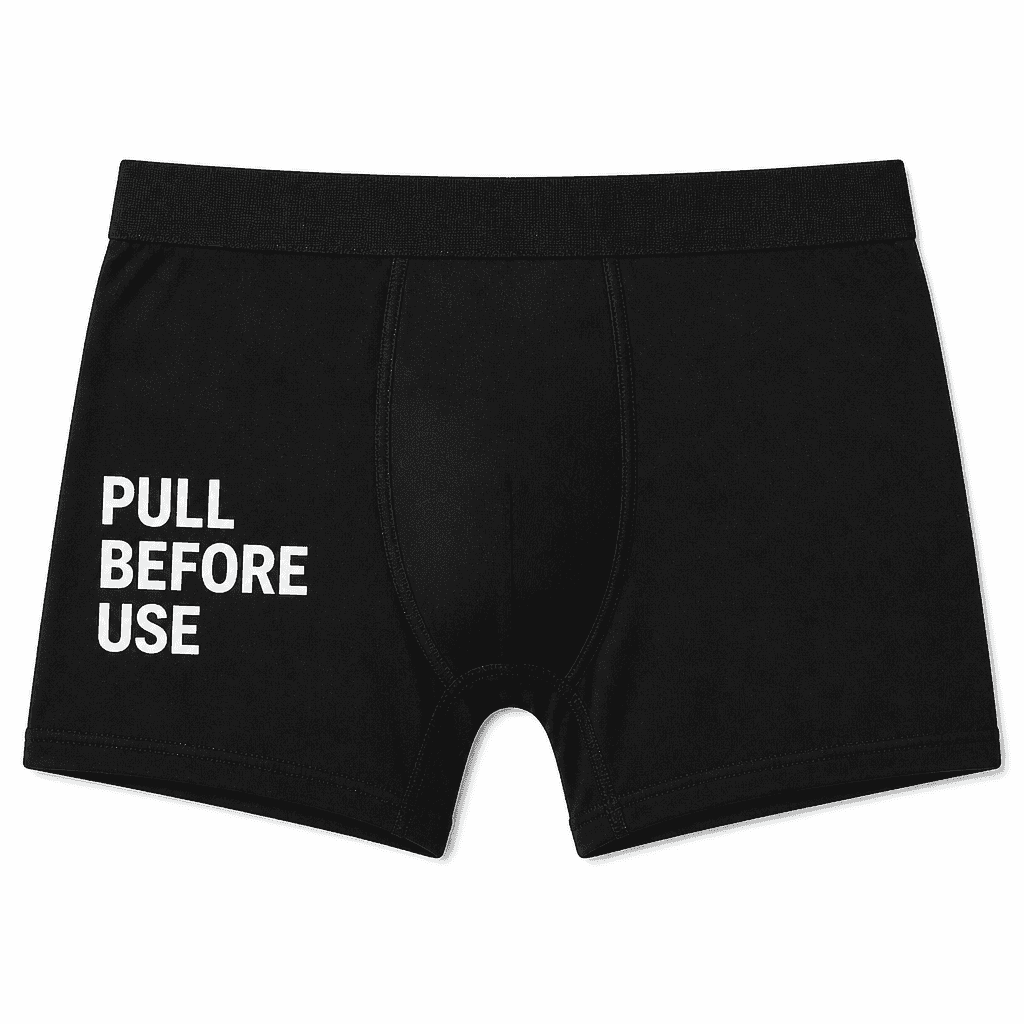 PULL BEFORE USE - Underwear