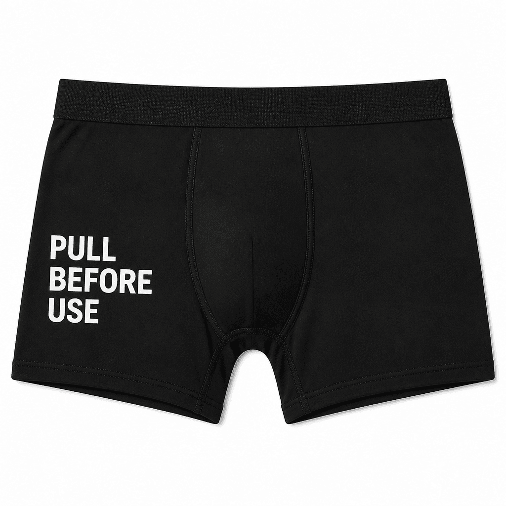 PULL BEFORE USE - Underwear