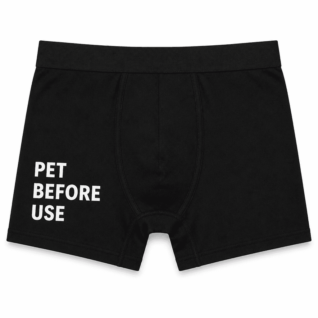 PET BEFORE USE - Men's Underwear