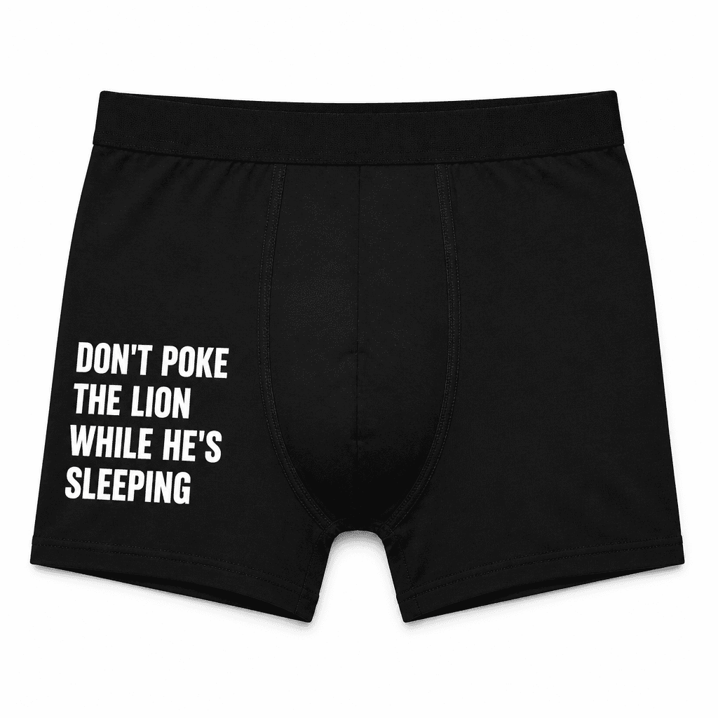 DON'T POKE THE LION - Underwear