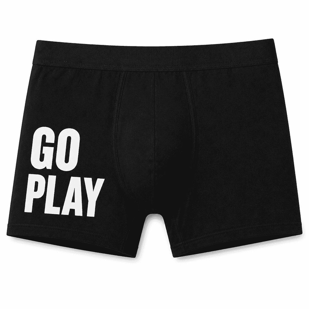 GO PLAY - Men's Boxer Swim Trunks