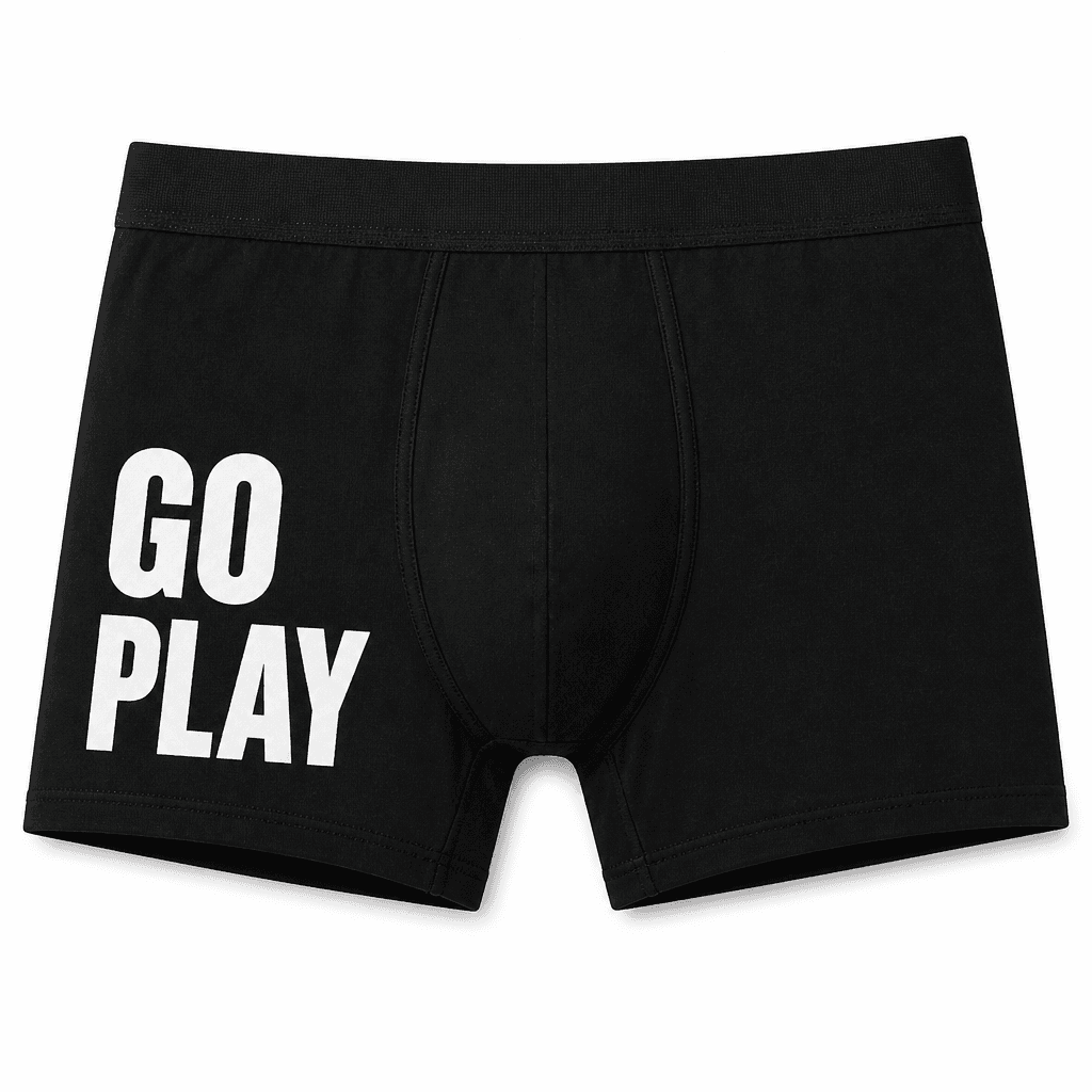 GO PLAY - Men's Boxer Swim Trunks