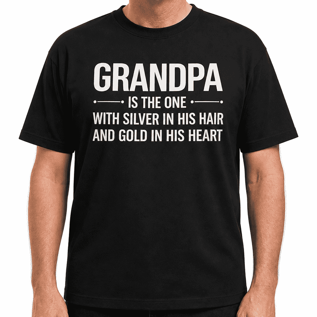 Gold In His Heart - T-Shirt