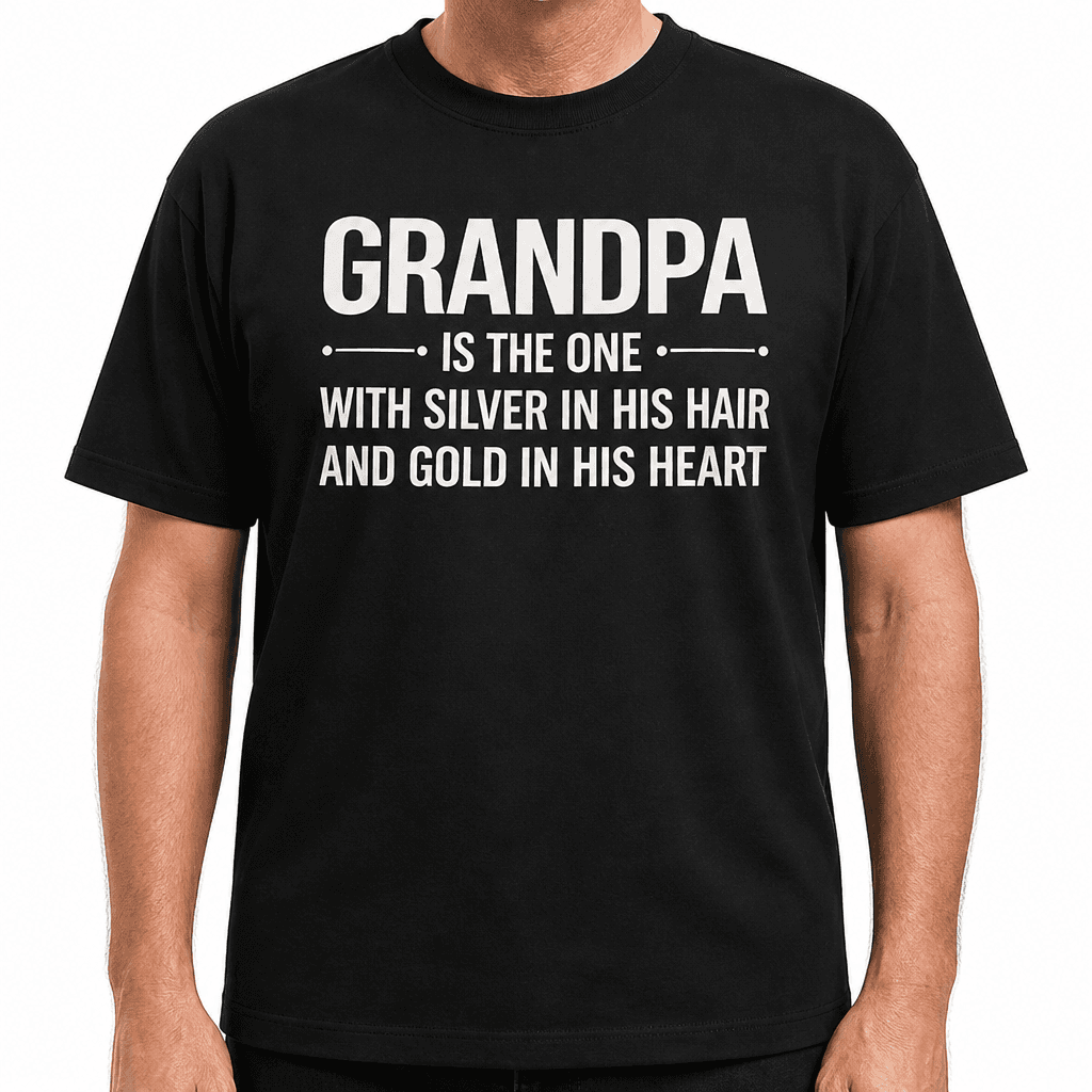 Gold In His Heart - T-Shirt