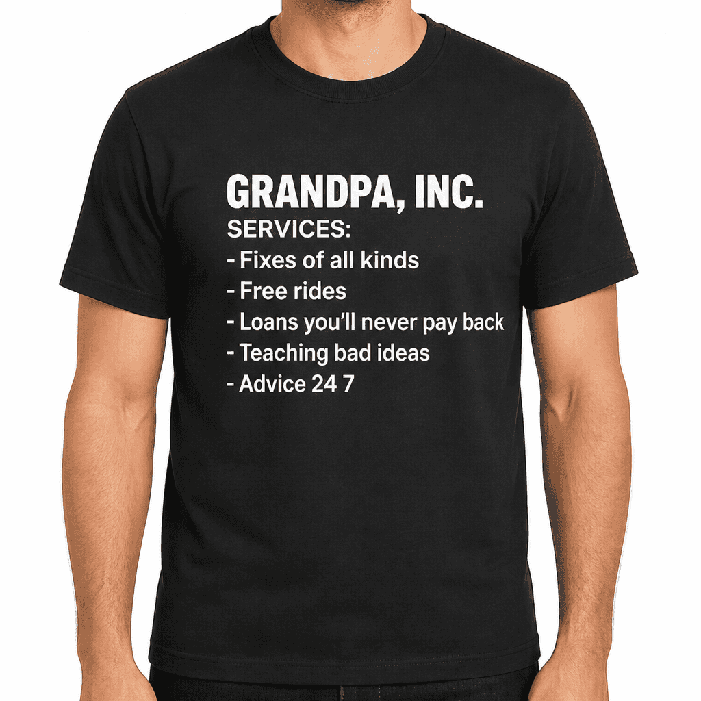 GRANDPA, INC. Advice 24/7 - T-Shirt