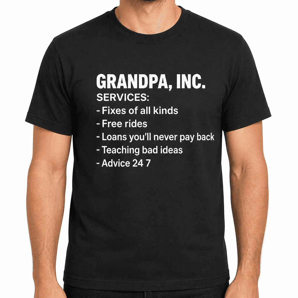 GRANDPA, INC. Advice 24/7 - T-Shirt
