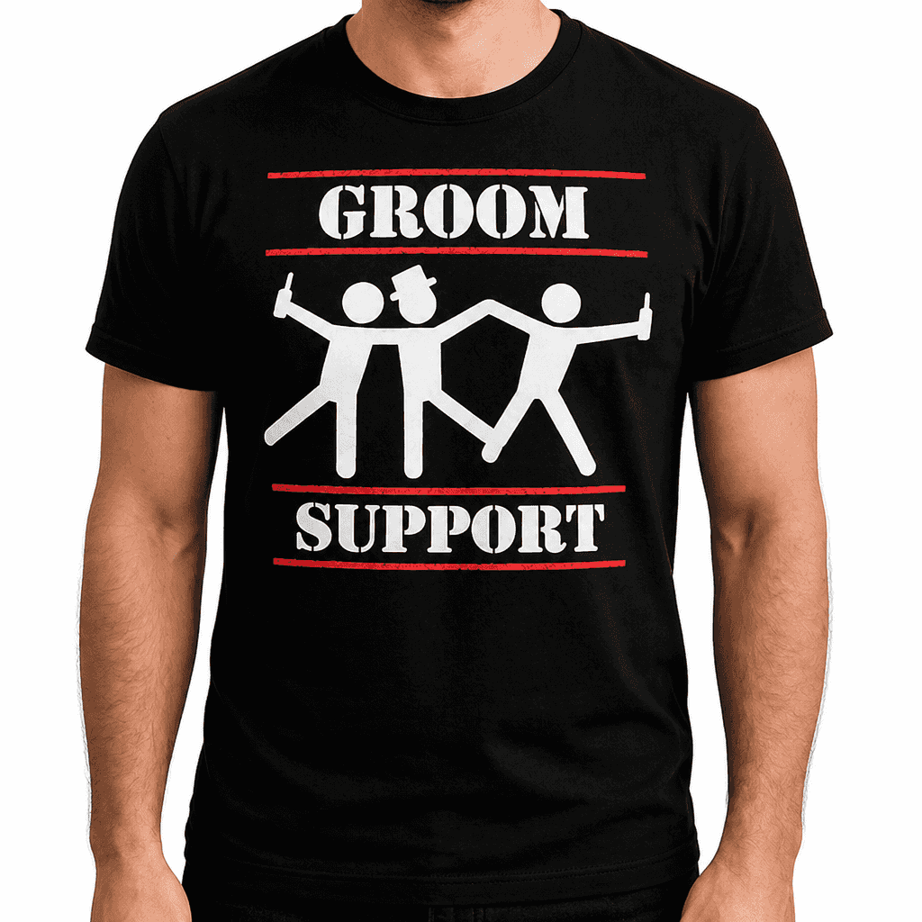 Groom Support - T-Shirt