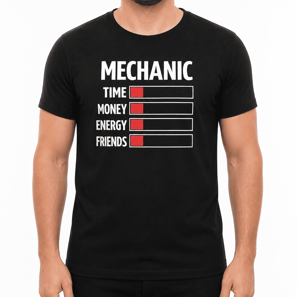 Mechanic Time Money - T-Shirt