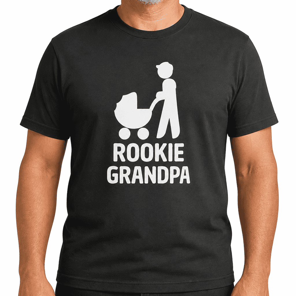 Rookie Grandpa - T-Shirt