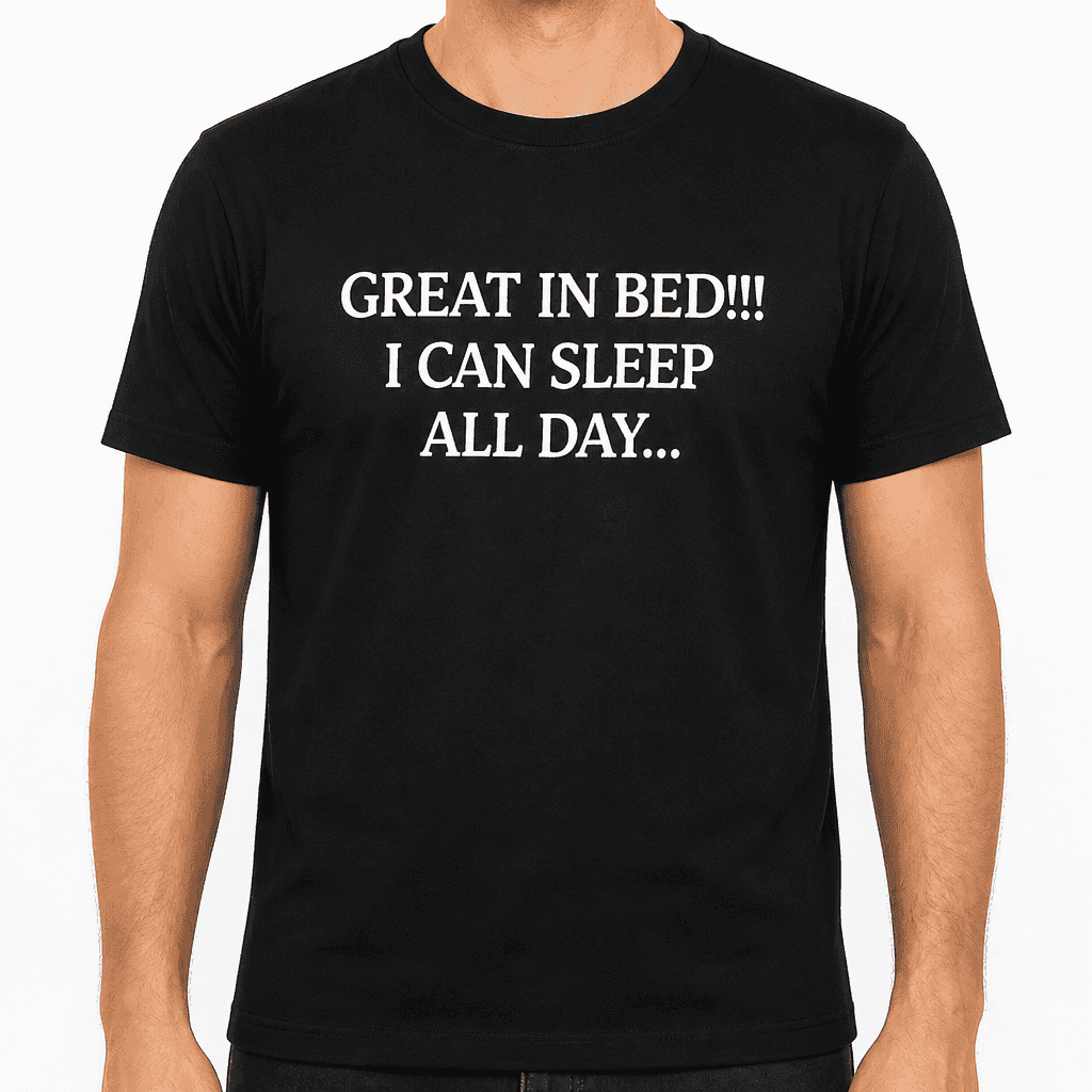Great In Bed Sleep - T-Shirt